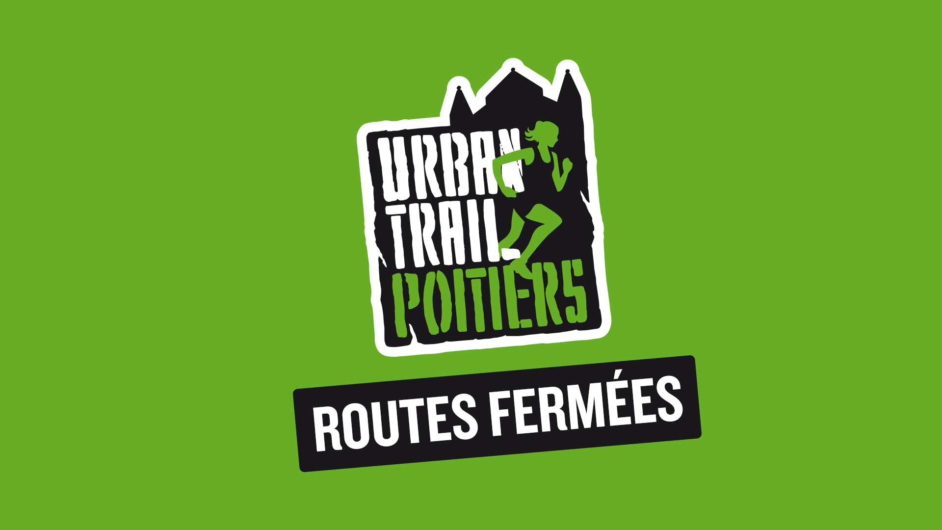Routes fermées à la circulation à l'occasion de l'Urban Trail de Poitiers 2026
